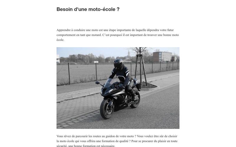 Comment choisir une moto école ?